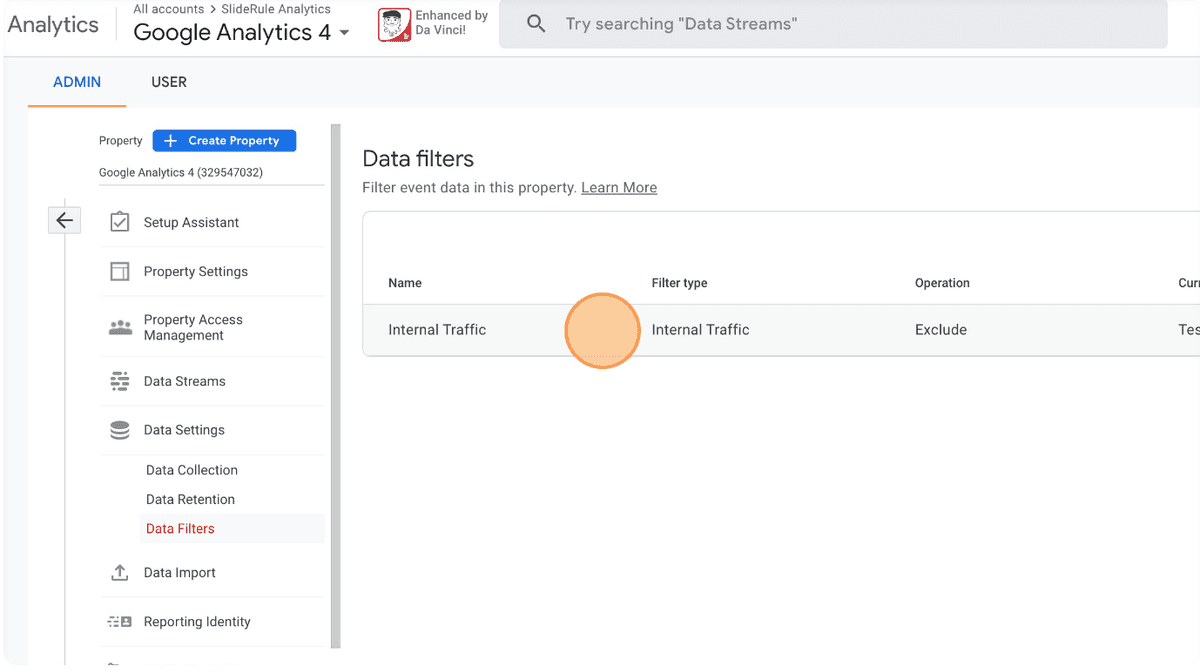 Internal Traffic filter